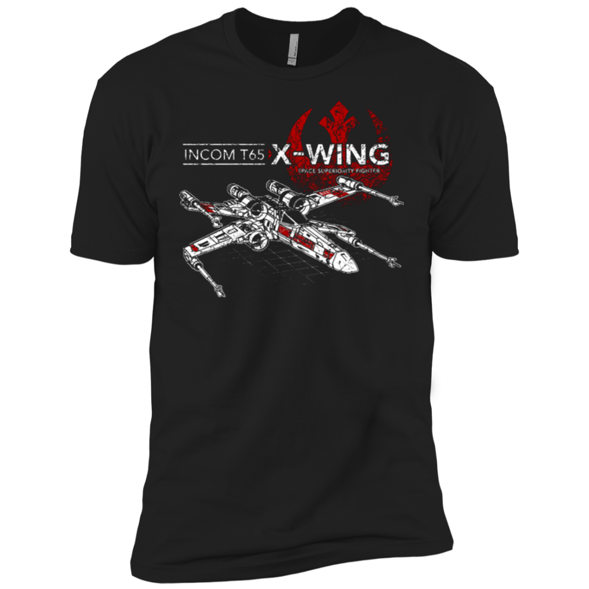 T-Shirts Black / X-Small T-65 X-Wing Men's Premium T-Shirt