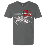 T-Shirts Heavy Metal / X-Small T-65 X-Wing Men's Premium V-Neck