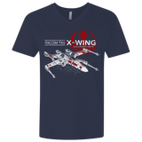 T-Shirts Midnight Navy / X-Small T-65 X-Wing Men's Premium V-Neck