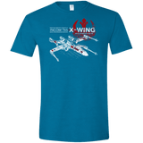 T-Shirts Antique Sapphire / S T-65 X-Wing Men's Semi-Fitted Softstyle