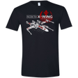 T-Shirts Black / X-Small T-65 X-Wing Men's Semi-Fitted Softstyle