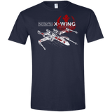 T-Shirts Navy / X-Small T-65 X-Wing Men's Semi-Fitted Softstyle