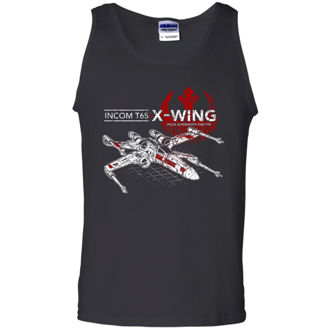 T-Shirts Black / S T-65 X-Wing Men's Tank Top