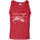 T-Shirts Red / S T-65 X-Wing Men's Tank Top