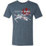 T-Shirts Indigo / S T-65 X-Wing Men's Triblend T-Shirt