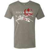 T-Shirts Venetian Grey / S T-65 X-Wing Men's Triblend T-Shirt