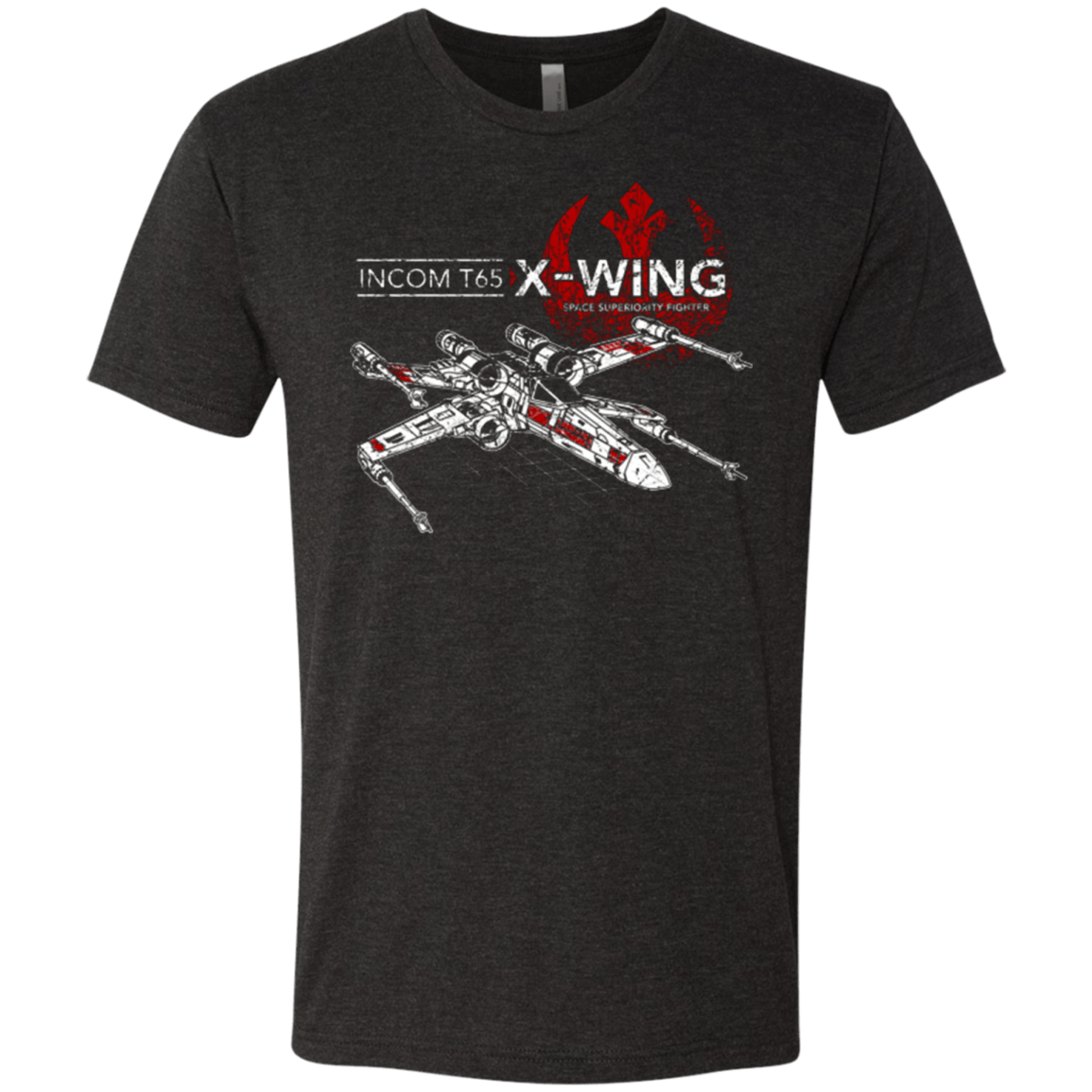 T-Shirts Vintage Black / Small T-65 X-Wing Men's Triblend T-Shirt