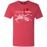 T-Shirts Vintage Red / S T-65 X-Wing Men's Triblend T-Shirt