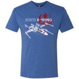 T-Shirts Vintage Royal / S T-65 X-Wing Men's Triblend T-Shirt