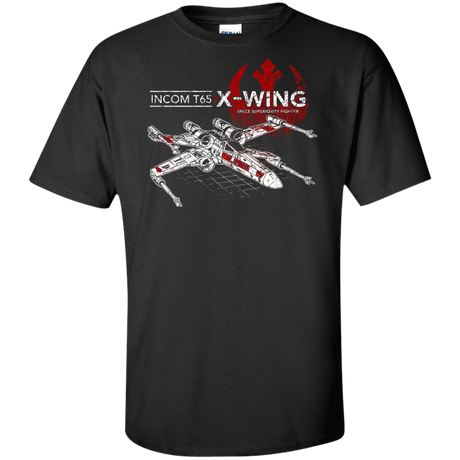 T-Shirts Black / XLT T-65 X-Wing Tall T-Shirt