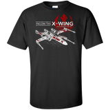 T-Shirts Black / XLT T-65 X-Wing Tall T-Shirt