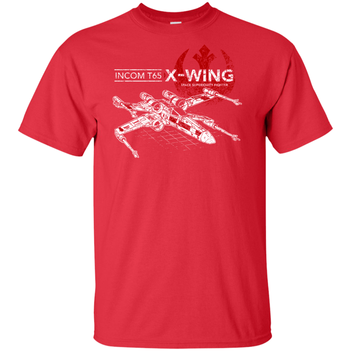 T-Shirts Red / XLT T-65 X-Wing Tall T-Shirt