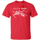 T-Shirts Red / XLT T-65 X-Wing Tall T-Shirt