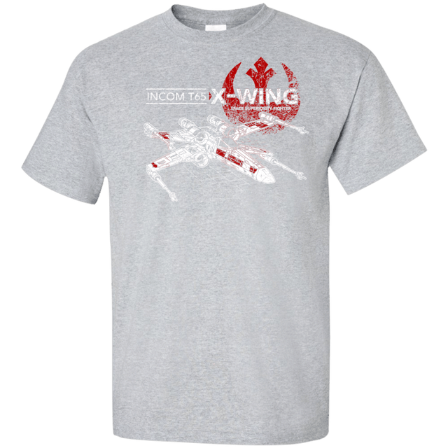 T-Shirts Sport Grey / XLT T-65 X-Wing Tall T-Shirt