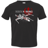 T-Shirts Black / 2T T-65 X-Wing Toddler Premium T-Shirt