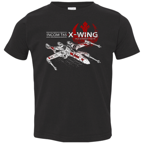 T-Shirts Black / 2T T-65 X-Wing Toddler Premium T-Shirt