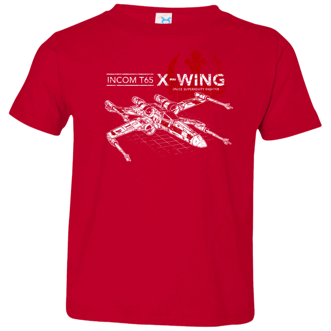 T-Shirts Red / 2T T-65 X-Wing Toddler Premium T-Shirt