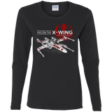 T-Shirts Black / S T-65 X-Wing Women's Long Sleeve T-Shirt