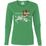 T-Shirts Irish Green / S T-65 X-Wing Women's Long Sleeve T-Shirt