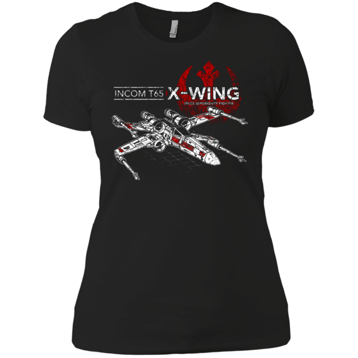 T-Shirts Black / X-Small T-65 X-Wing Women's Premium T-Shirt