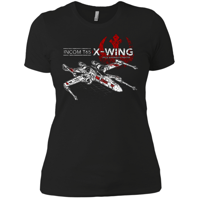 T-Shirts Black / X-Small T-65 X-Wing Women's Premium T-Shirt