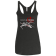 T-Shirts Vintage Black / X-Small T-65 X-Wing Women's Triblend Racerback Tank