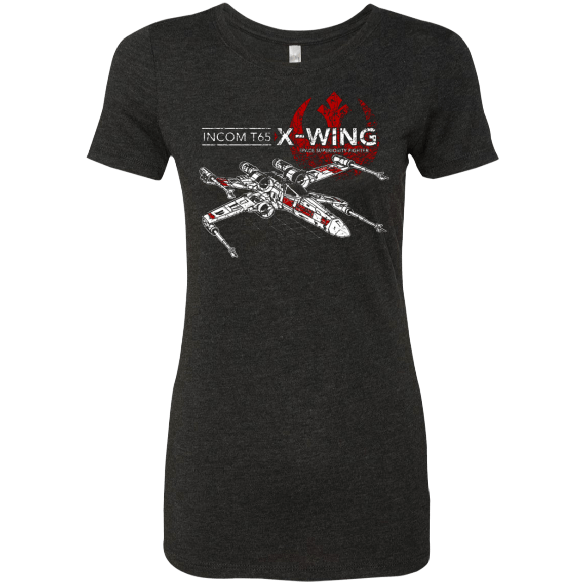 T-Shirts Vintage Black / Small T-65 X-Wing Women's Triblend T-Shirt