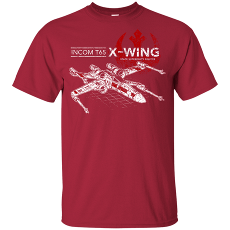 T-Shirts Cardinal / YXS T-65 X-Wing Youth T-Shirt