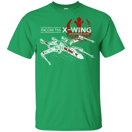 T-Shirts Irish Green / YXS T-65 X-Wing Youth T-Shirt