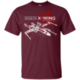 T-Shirts Maroon / YXS T-65 X-Wing Youth T-Shirt