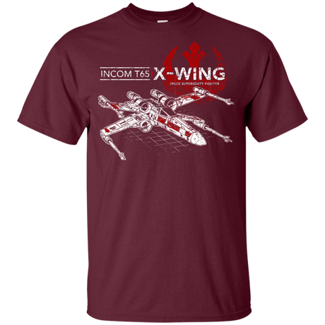 T-Shirts Maroon / YXS T-65 X-Wing Youth T-Shirt