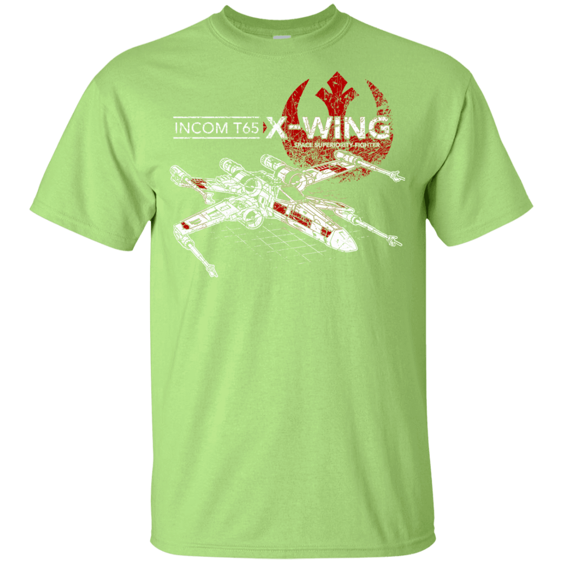 T-Shirts Mint Green / YXS T-65 X-Wing Youth T-Shirt