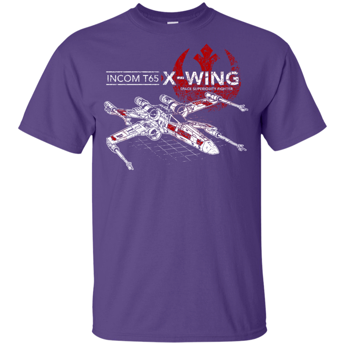 T-Shirts Purple / YXS T-65 X-Wing Youth T-Shirt