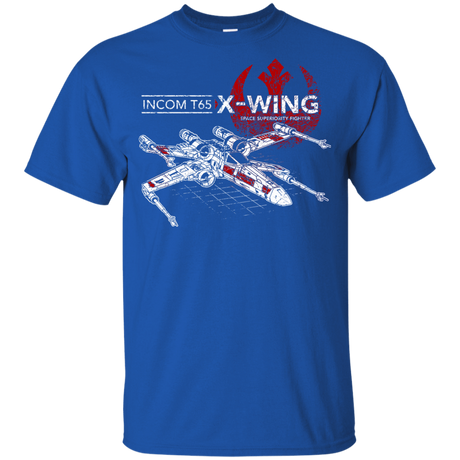 T-Shirts Royal / YXS T-65 X-Wing Youth T-Shirt