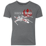 T-Shirts Premium Heather / YXS T-65 X-Wing Youth Triblend T-Shirt