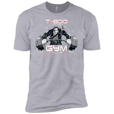 T-Shirts Heather Grey / YXS T-800 gym Boys Premium T-Shirt