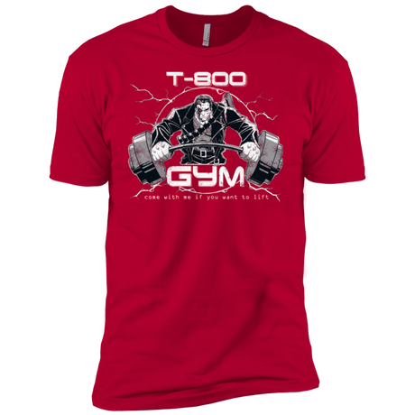T-Shirts Red / YXS T-800 gym Boys Premium T-Shirt