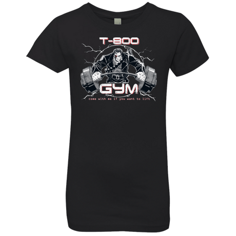 T-Shirts Black / YXS T-800 gym Girls Premium T-Shirt