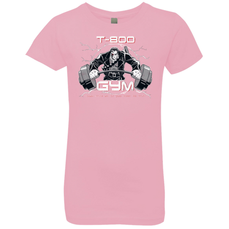 T-Shirts Light Pink / YXS T-800 gym Girls Premium T-Shirt