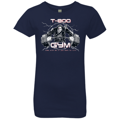 T-Shirts Midnight Navy / YXS T-800 gym Girls Premium T-Shirt