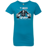 T-Shirts Turquoise / YXS T-800 gym Girls Premium T-Shirt
