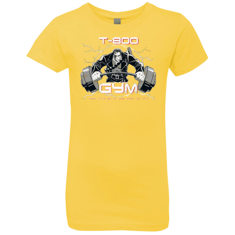 T-Shirts Vibrant Yellow / YXS T-800 gym Girls Premium T-Shirt
