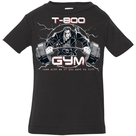 T-Shirts Black / 6 Months T-800 gym Infant Premium T-Shirt