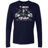 T-Shirts Midnight Navy / Small T-800 gym Men's Premium Long Sleeve
