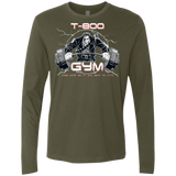 T-Shirts Military Green / Small T-800 gym Men's Premium Long Sleeve