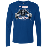 T-Shirts Royal / Small T-800 gym Men's Premium Long Sleeve