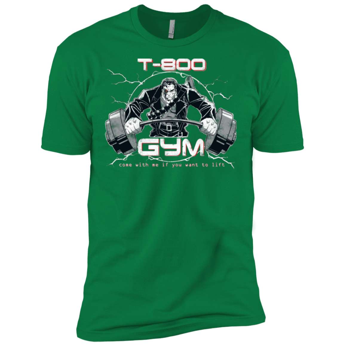 T-Shirts Kelly Green / X-Small T-800 gym Men's Premium T-Shirt
