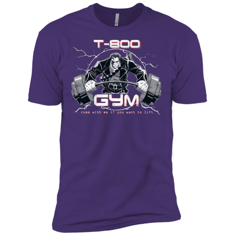 T-Shirts Purple / X-Small T-800 gym Men's Premium T-Shirt