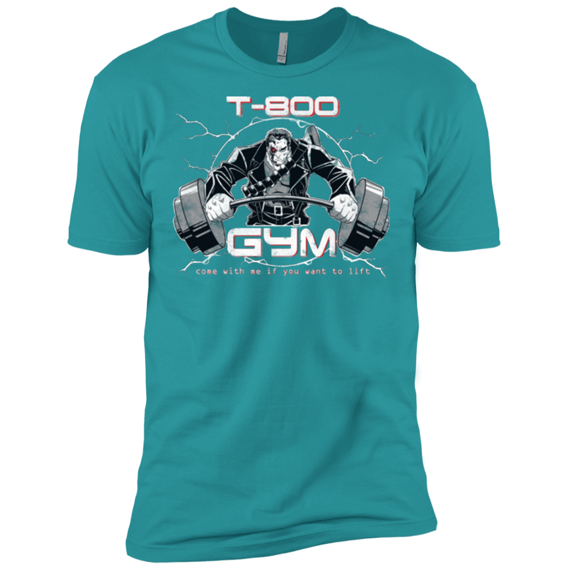 T-Shirts Tahiti Blue / X-Small T-800 gym Men's Premium T-Shirt