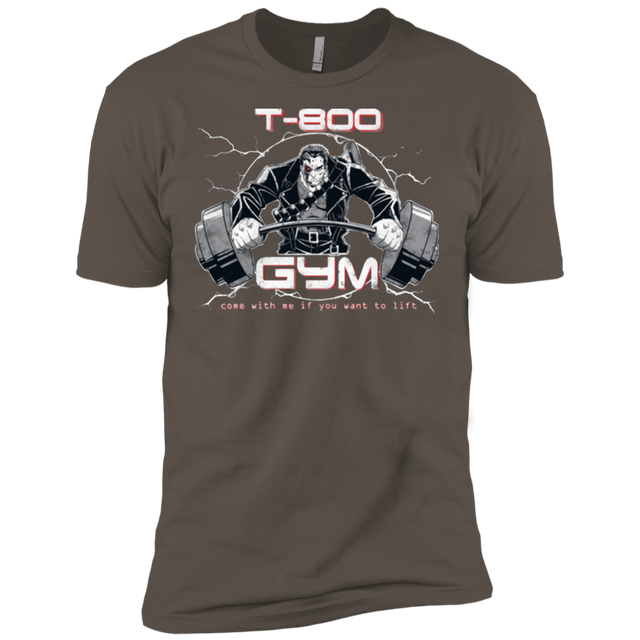 T-Shirts Warm Grey / X-Small T-800 gym Men's Premium T-Shirt